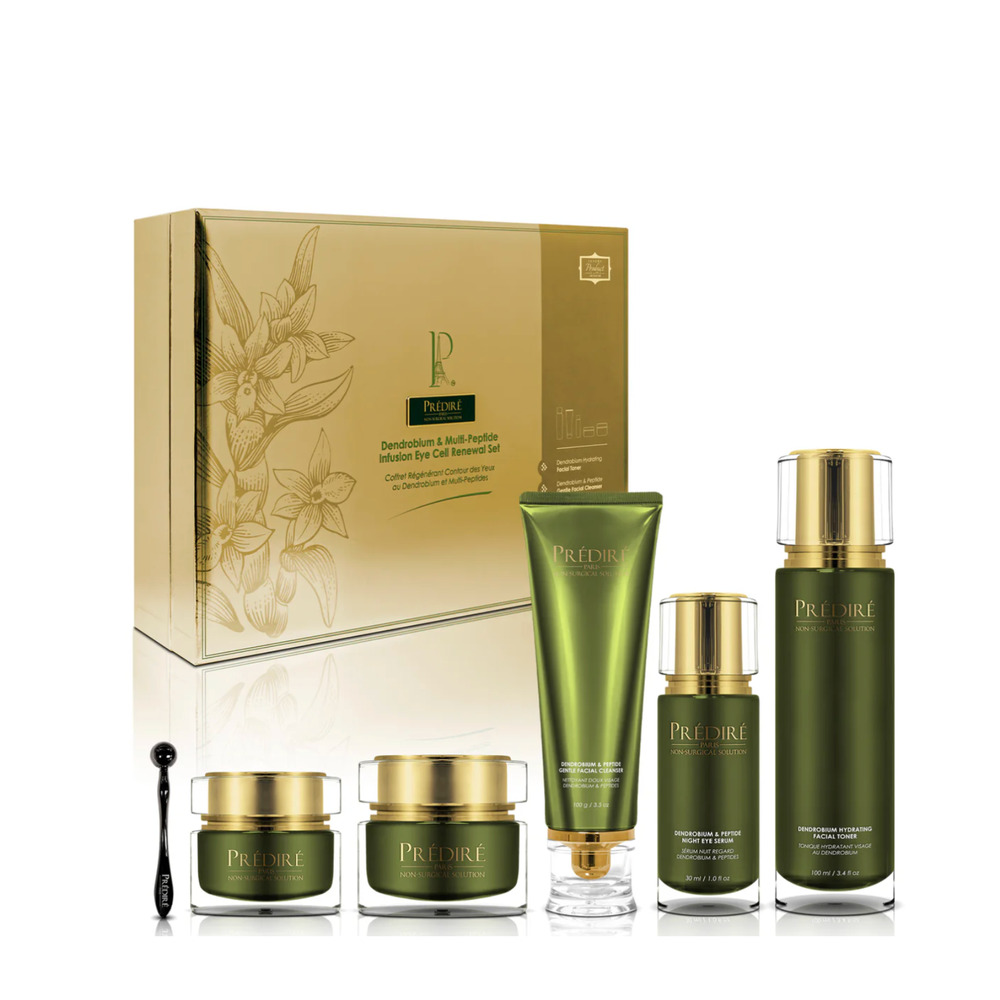 PREDIRE PARIS DENDROBIUM & MULTI-PEPTIDE INFUSION EYE CELL RENEWAL SET- SEALED!